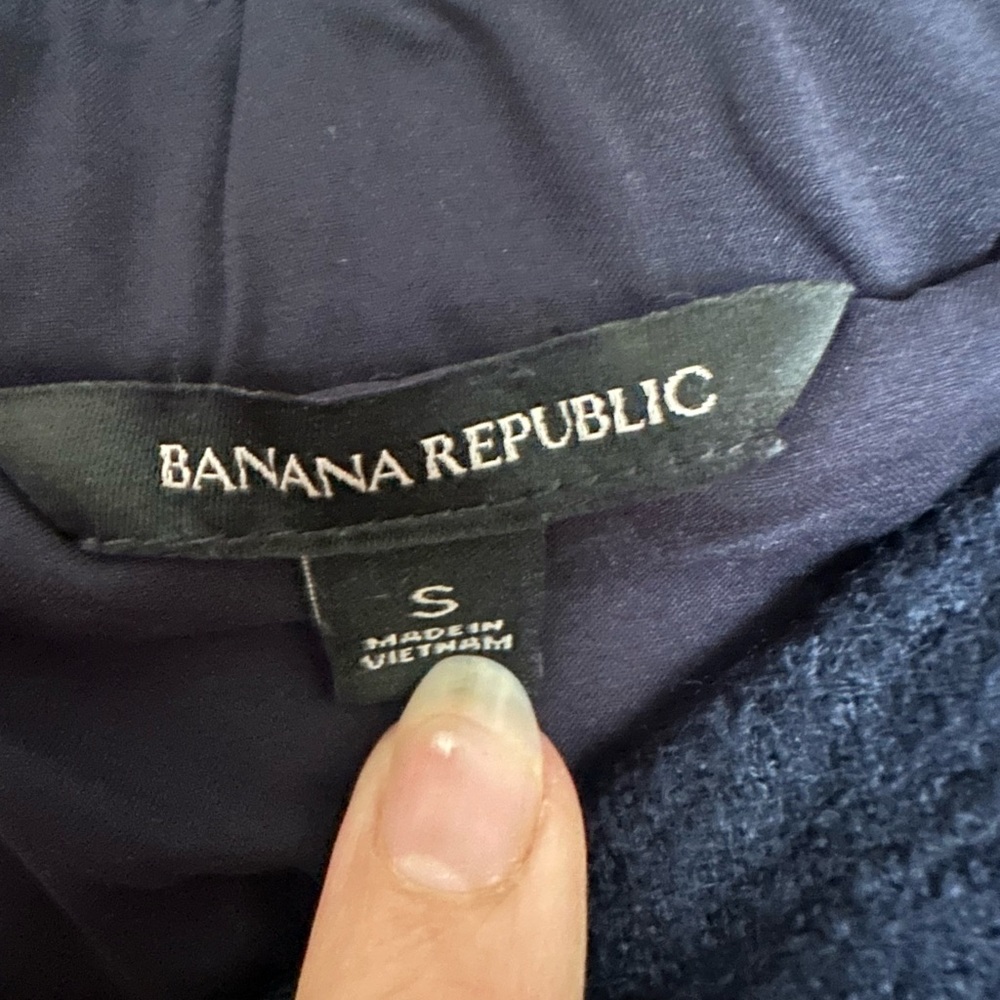 Banana Republic Wool Blend Off Shoulder Bell SleeveWool Top - Picture 2 of 3